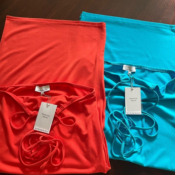 Set of 2 Weworewhat tie skirts - Picture 2 of 6